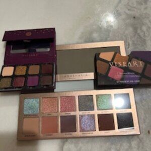 NWT Viseart London Etoile &  Almost New Cosmos by Anastasia Eyeshadow Palettes